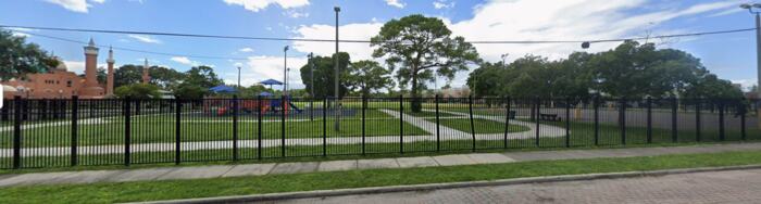 Sherbondy Park, existing conditions view 2