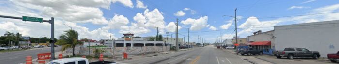 NW 27th Ave & Ali Baba Ave, existing conditions view 3