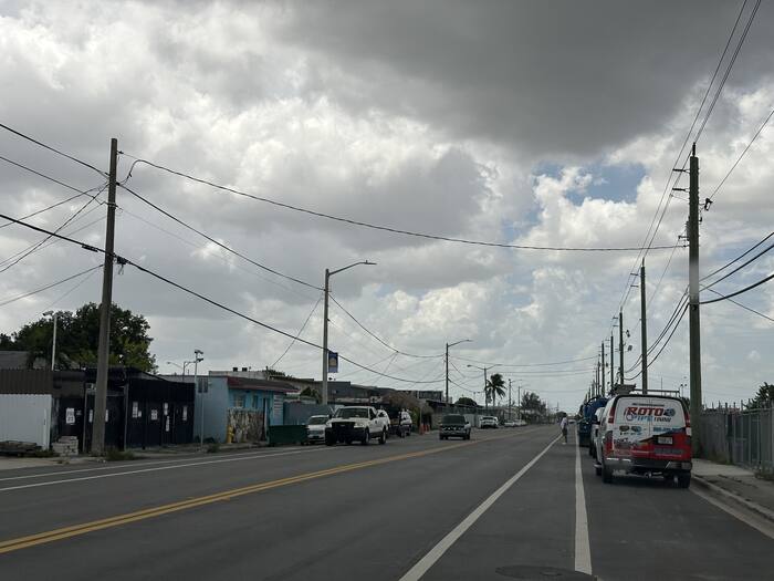 NW 27th Ave & Ali Baba Ave, existing conditions view 4