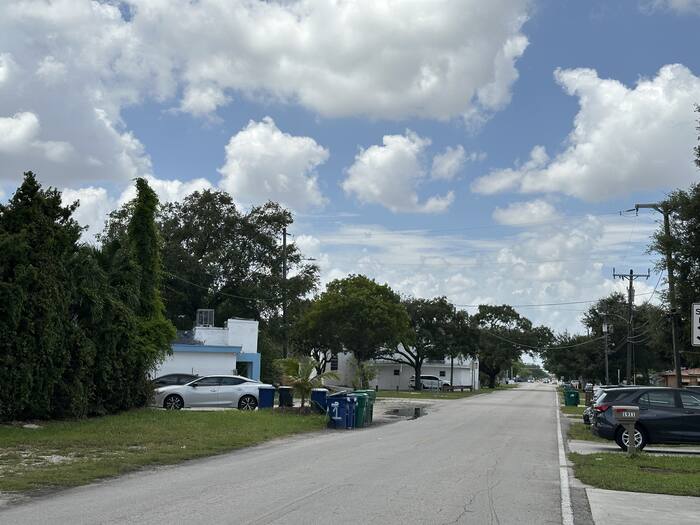 Ali Baba Ave & NW 151st St, existing conditions view 2
