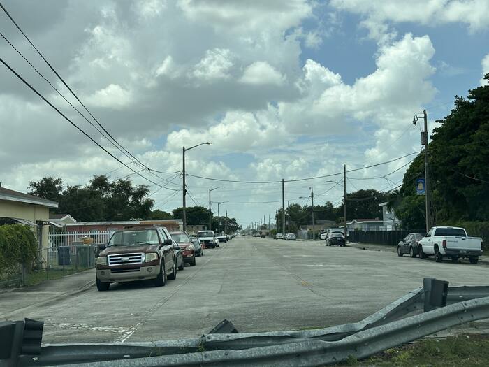 Ali Baba Ave & NW 151st St, existing conditions view 4