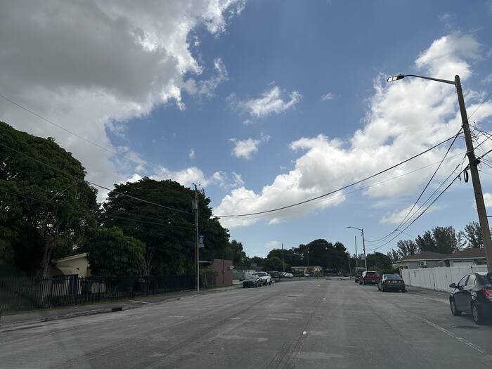 Ali Baba Ave & NW 151st St, existing conditions view 5