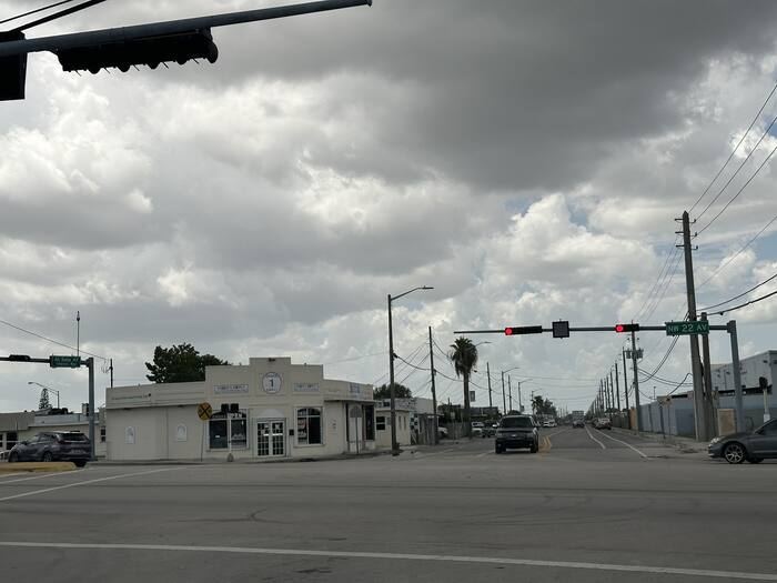 Existing conditions at NW 22nd Ave & Ali Baba Ave