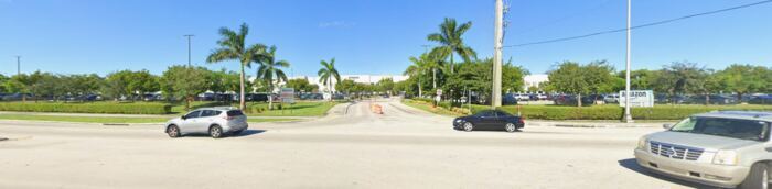Existing conditions at Amazon MIA1 Fulfillment Center