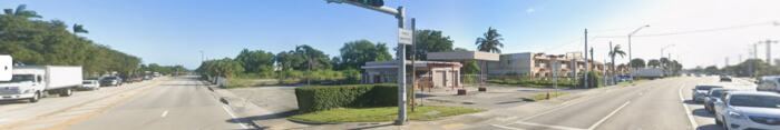 Existing conditions at NW 42nd Ave interface corridor
